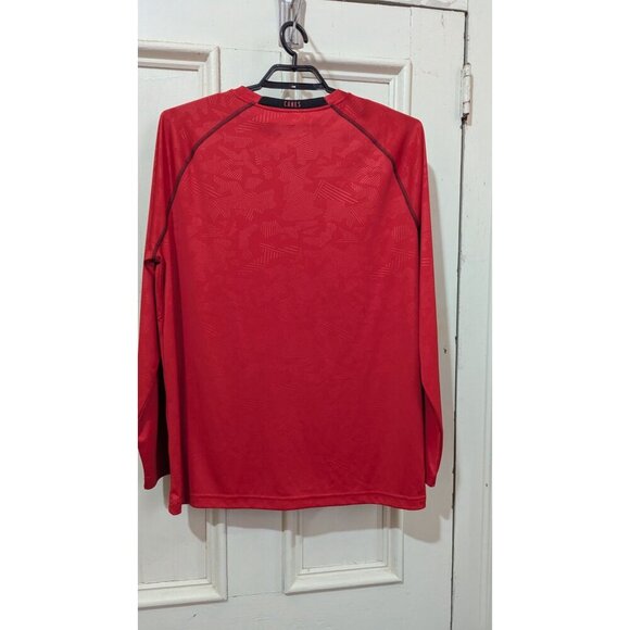 Carolina Hurricanes Hockey Fanatics Red Long-Sleeve Shirt XL Polyester Mens - Picture 4 of 7